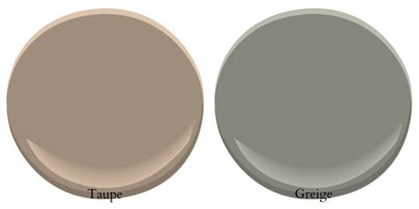 difference between greige and taupe.